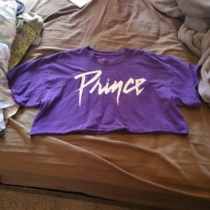Prince crop top